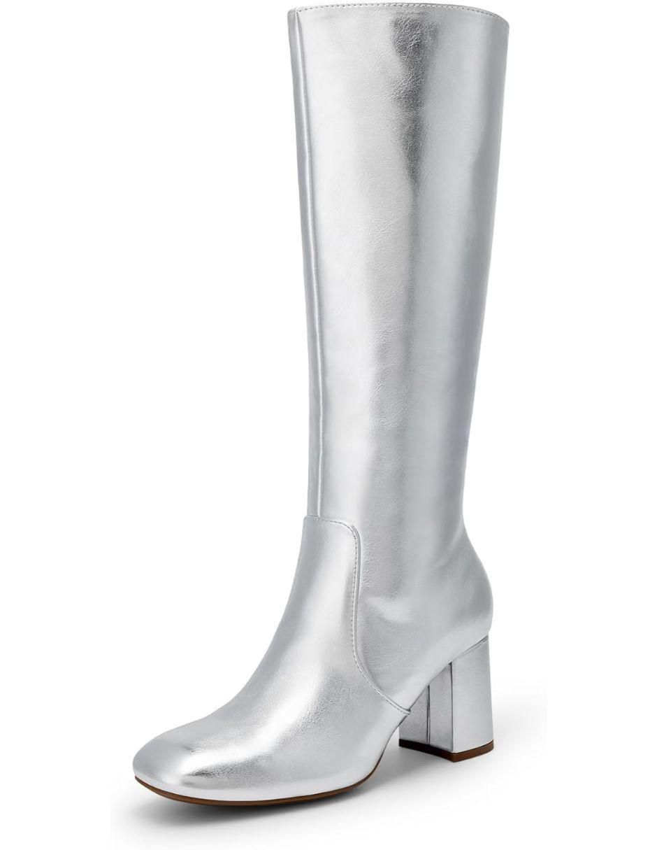 Bota abajo de la rodilla dream paris sin familia "de" sintético "para mujer"