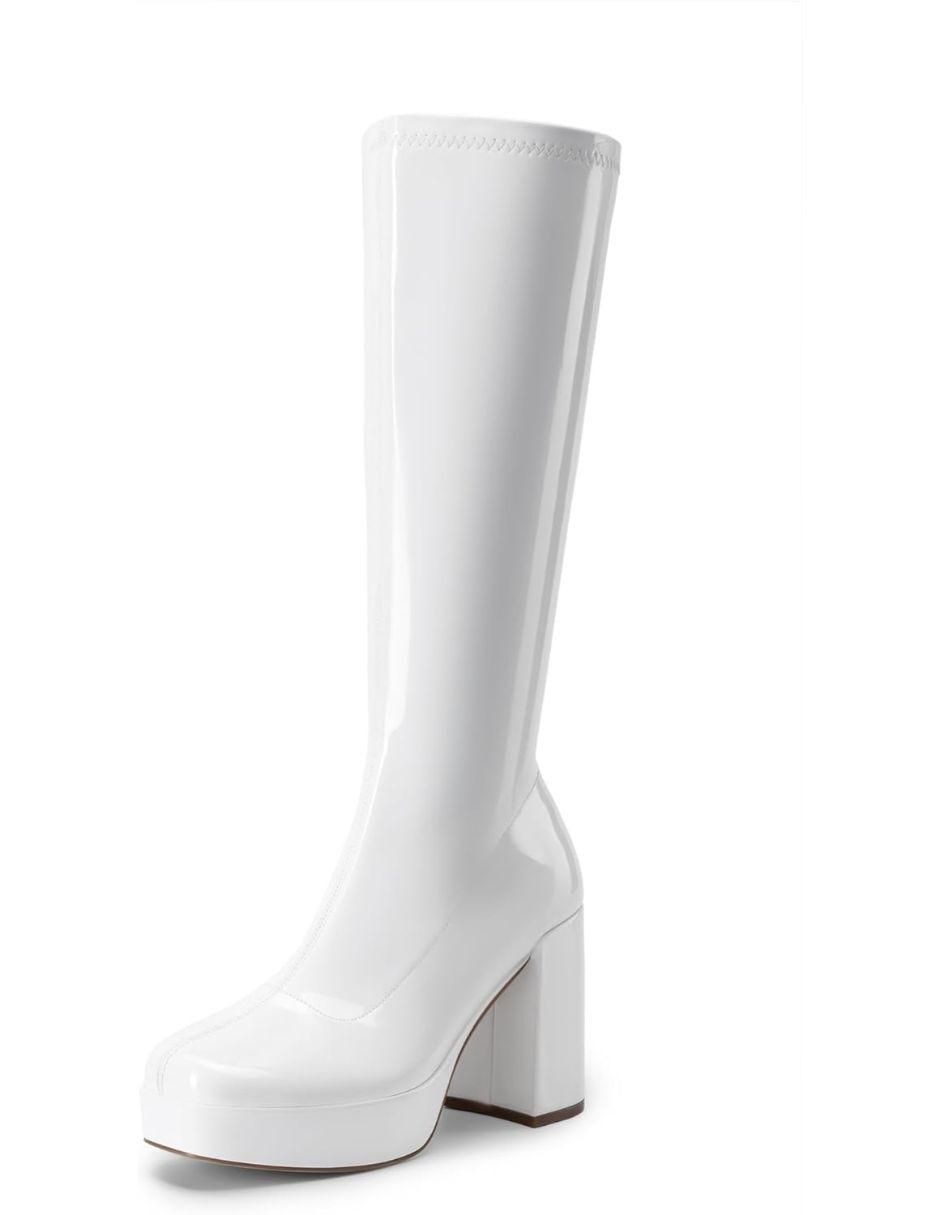 Bota abajo de la rodilla para mujer