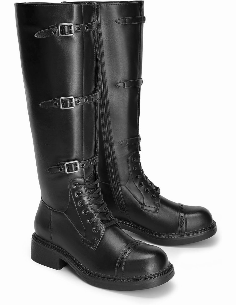 Bota abajo de la rodilla dream paris sin familia "de" sintético "para mujer"