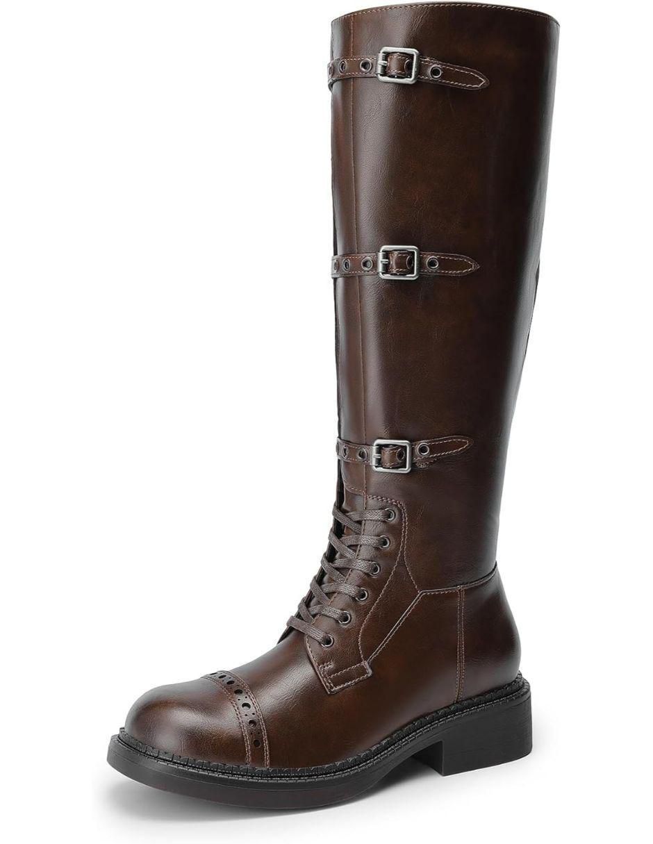 Bota abajo de la rodilla para mujer