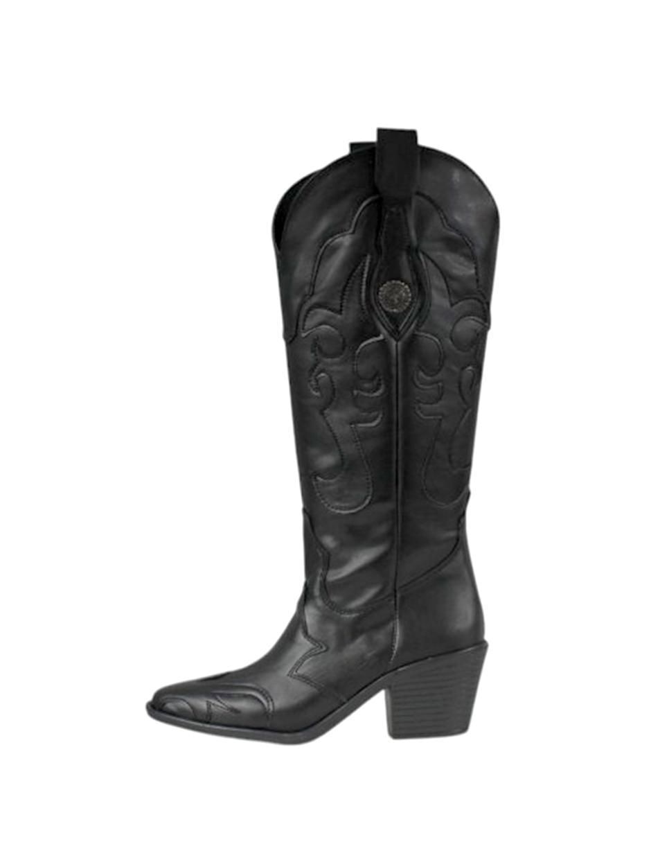 Bota cowboy a la rodilla Vaquera para mujer 4