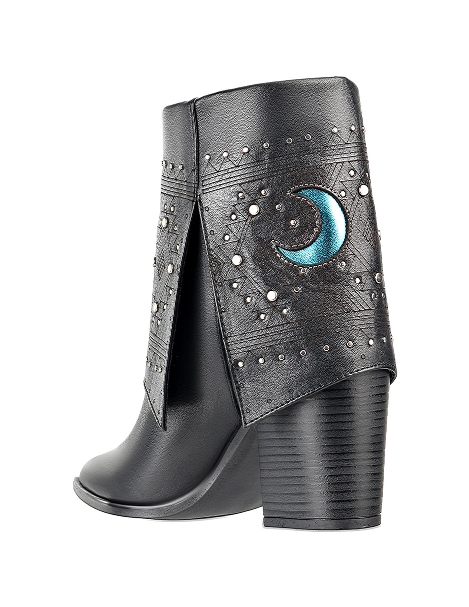 Bota cowboy arriba del tobillo Moda Jossefina de piel para mujer 4