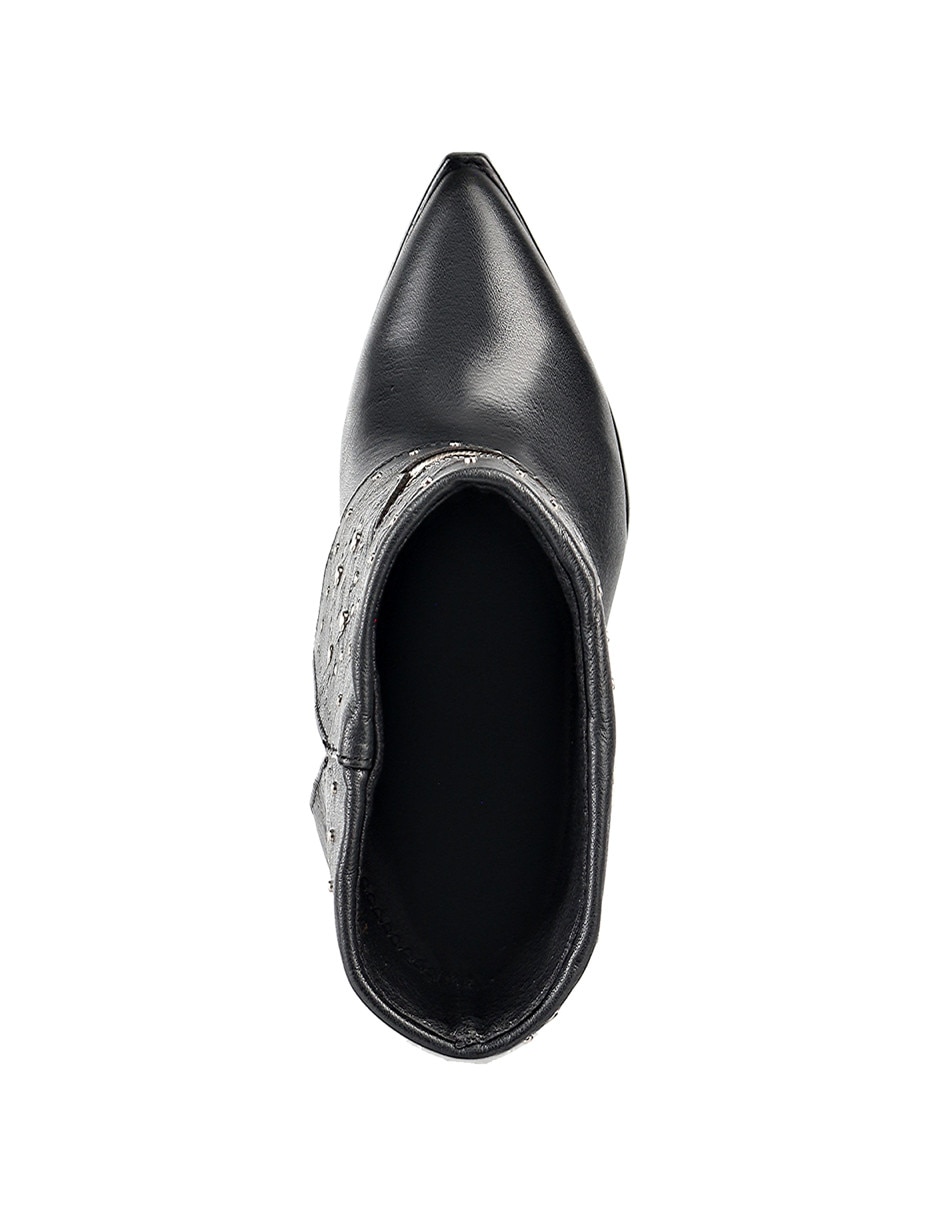 Bota cowboy arriba del tobillo Moda Jossefina de piel para mujer 6