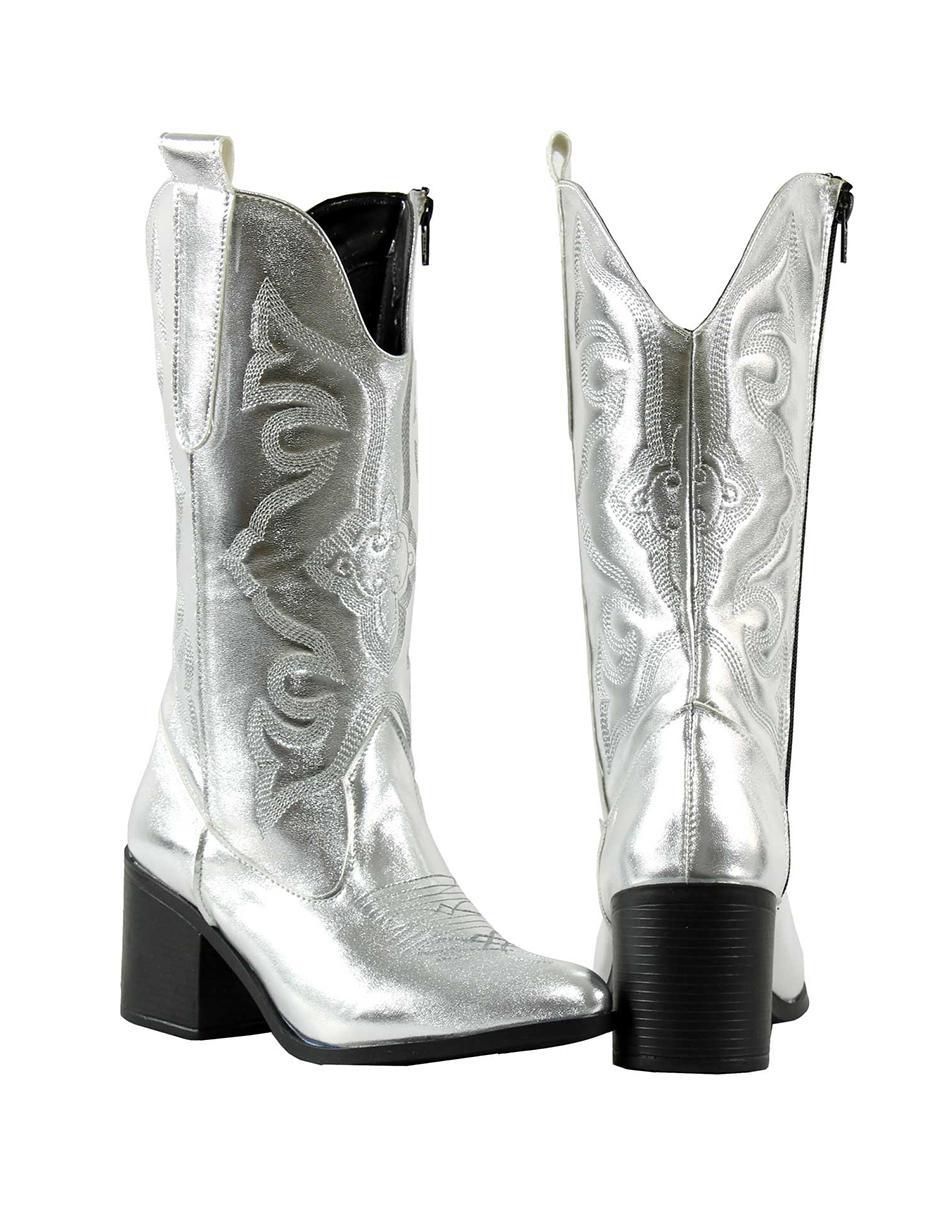 Bota cowboy abajo de la rodilla para mujer 5