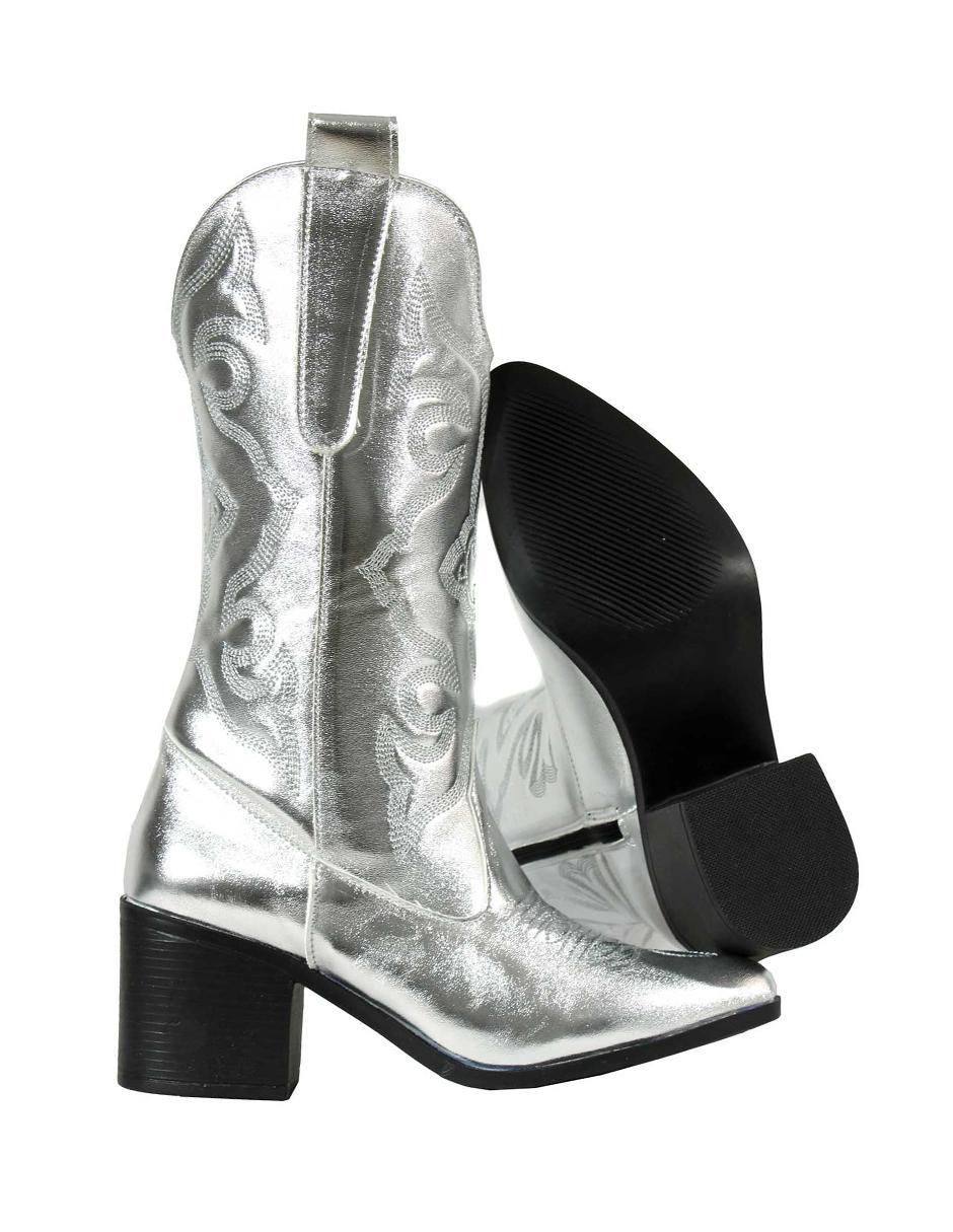 Bota cowboy abajo de la rodilla para mujer 6
