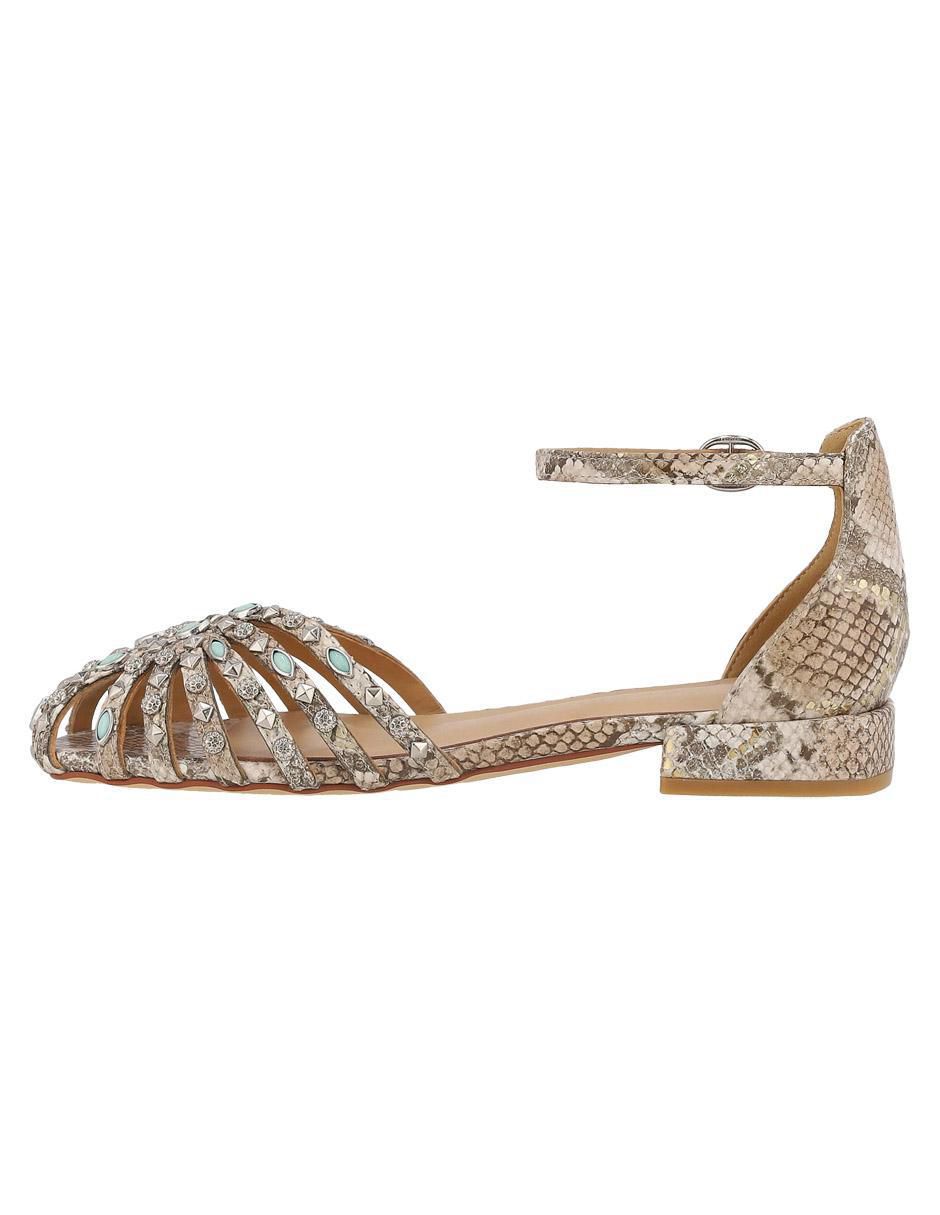 Balerina de piel para mujer 4