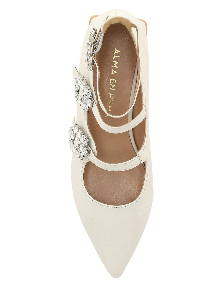 Balerina de piel para mujer 2