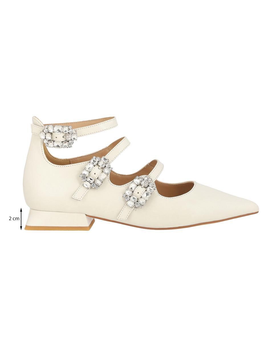 Balerina de piel para mujer 7