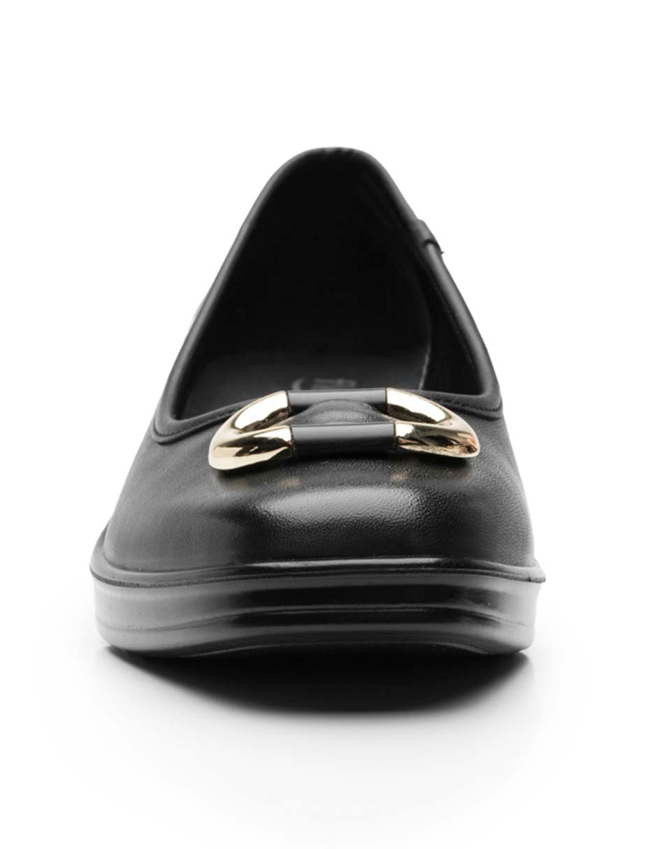 Balerina de piel para mujer 3