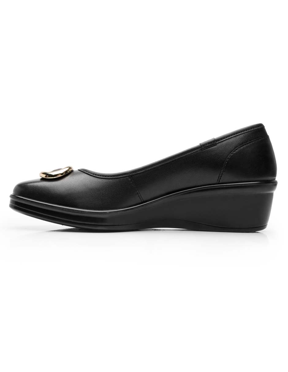 Balerina de piel para mujer 4