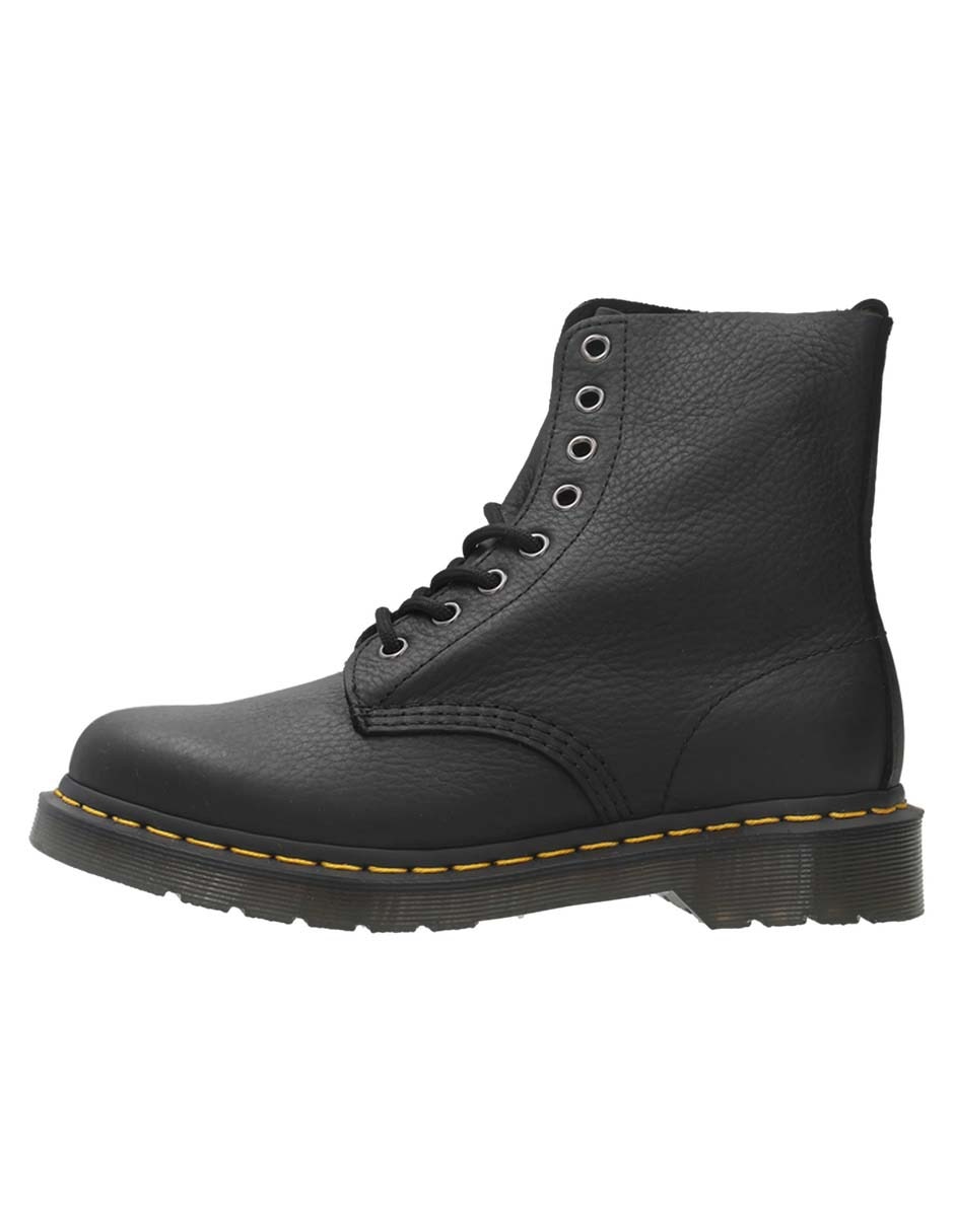 Bota arriba del tobillo de cuero para mujer