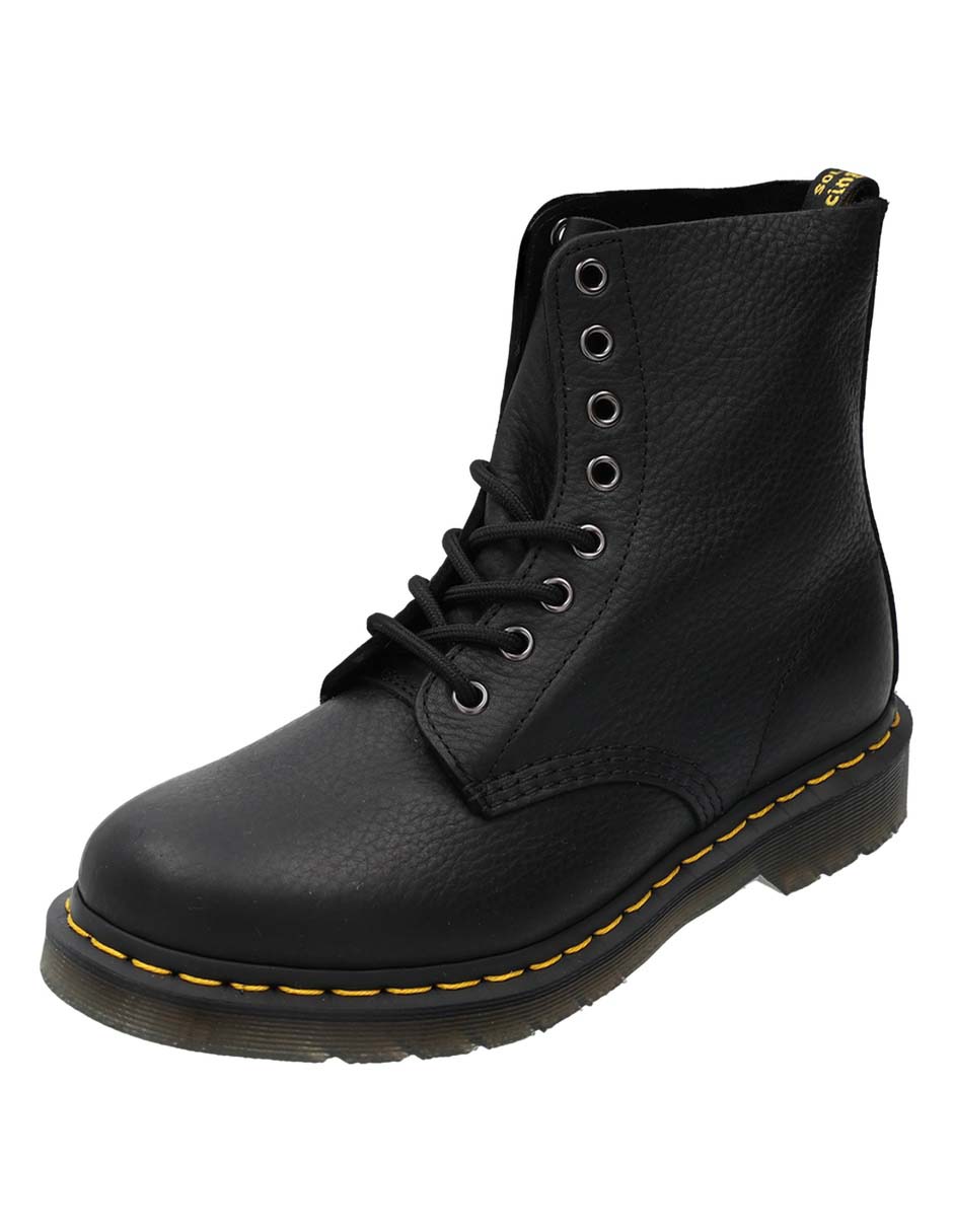 Bota arriba del tobillo de cuero para mujer 2