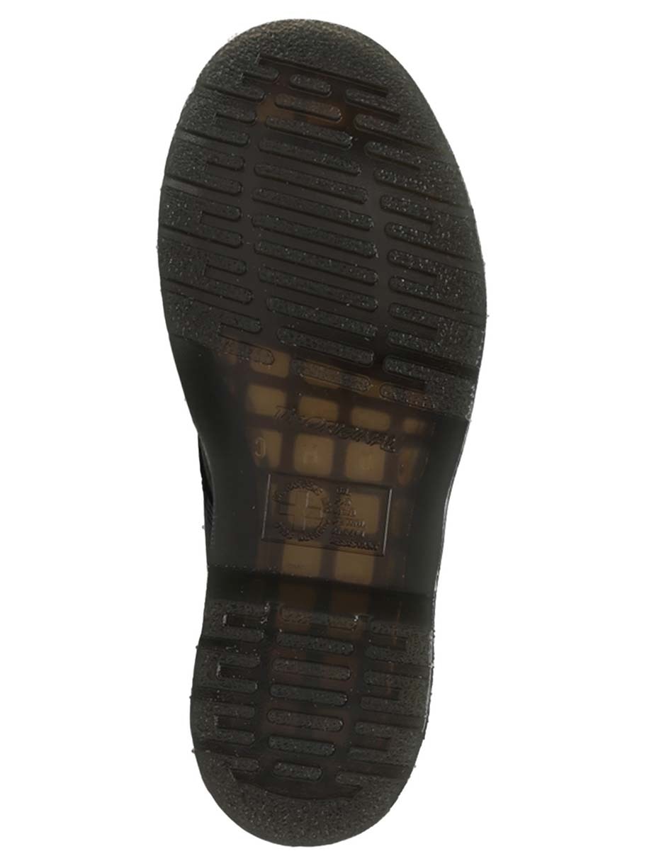 Bota arriba del tobillo de cuero para mujer 6