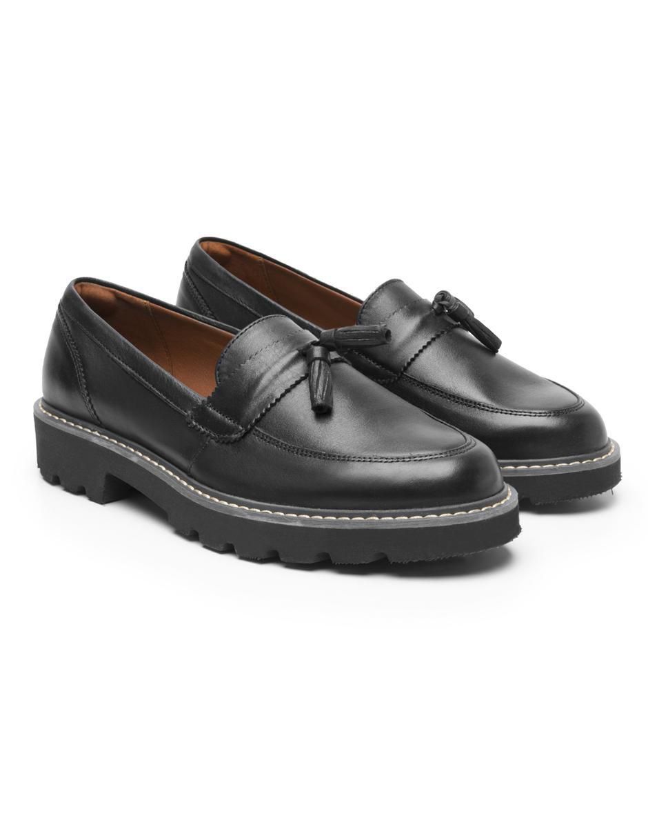 Mocasín de piel para mujer 4