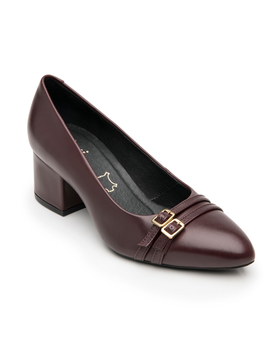 Zapatilla piel Semivestir 1