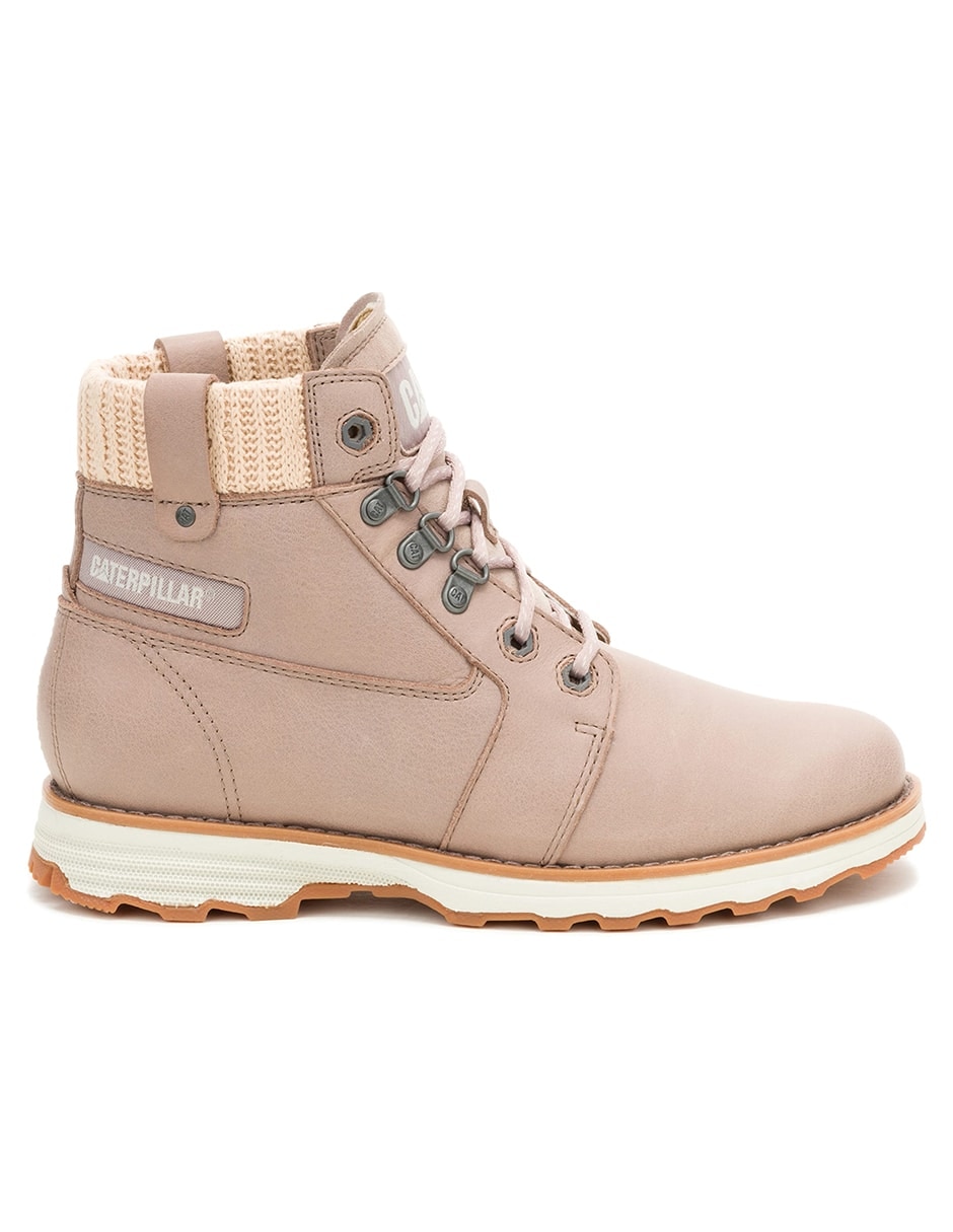 Bota al tobillo de piel para mujer 4
