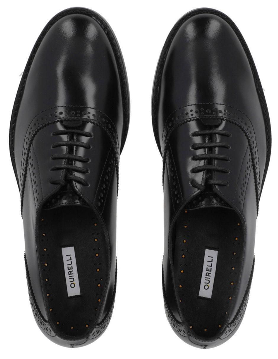 "zapato" quirelli sin familia o colección  "de" piel "para mujer"