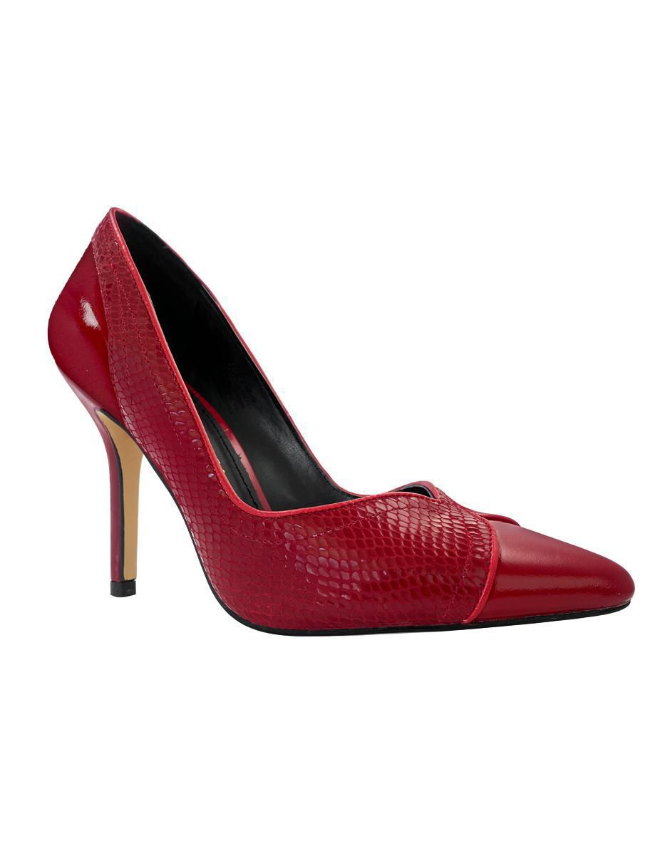 Zapatilla de piel
