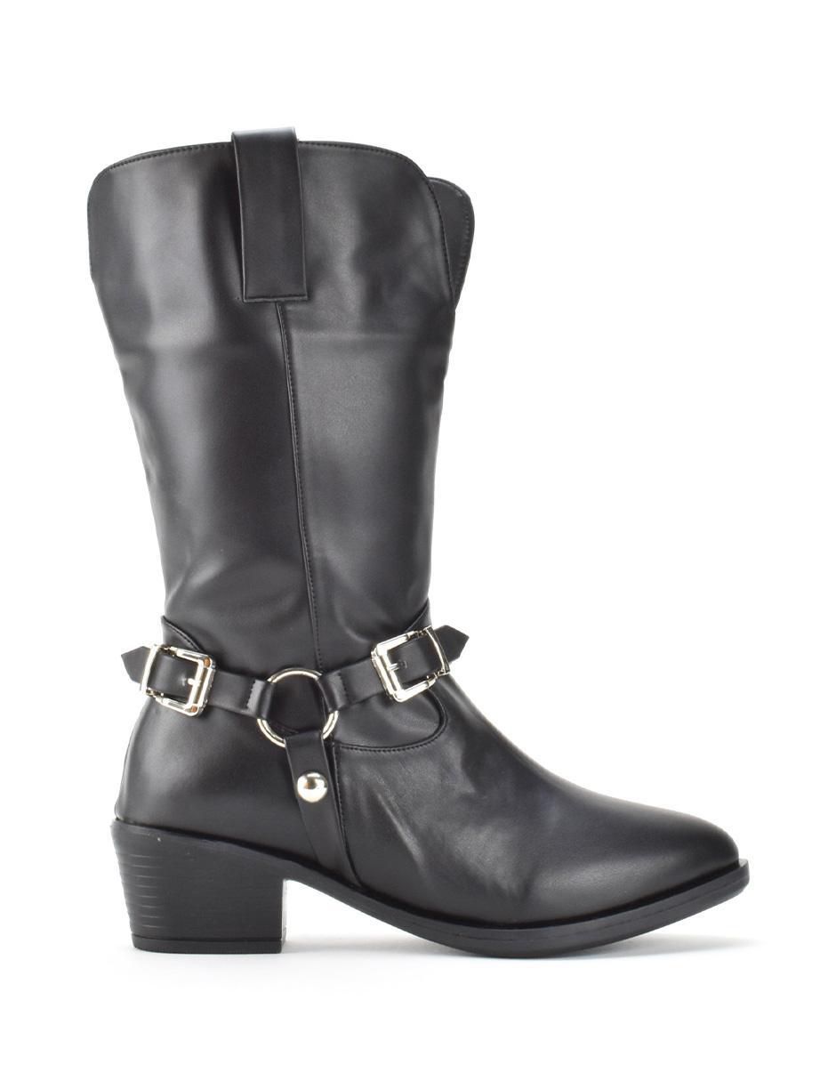 Bota cowboy abajo de la rodilla para mujer