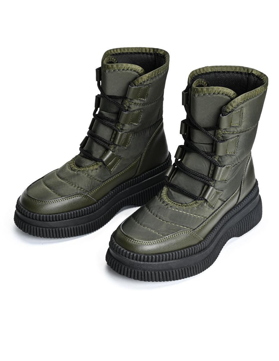 Bota para lluvia arriba del tobillo Urbanas para mujer 4