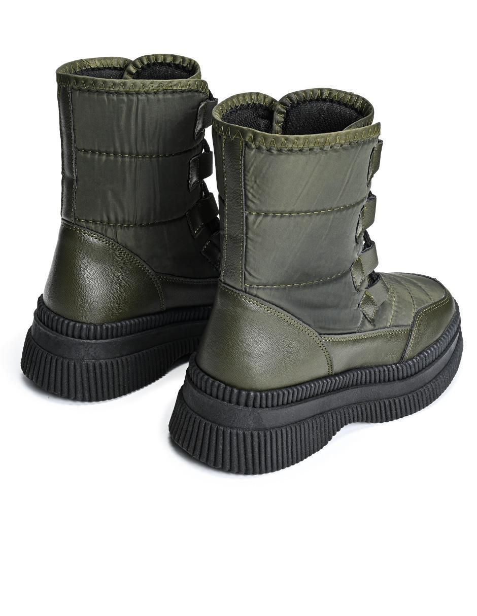 Bota para lluvia arriba del tobillo Urbanas para mujer 6