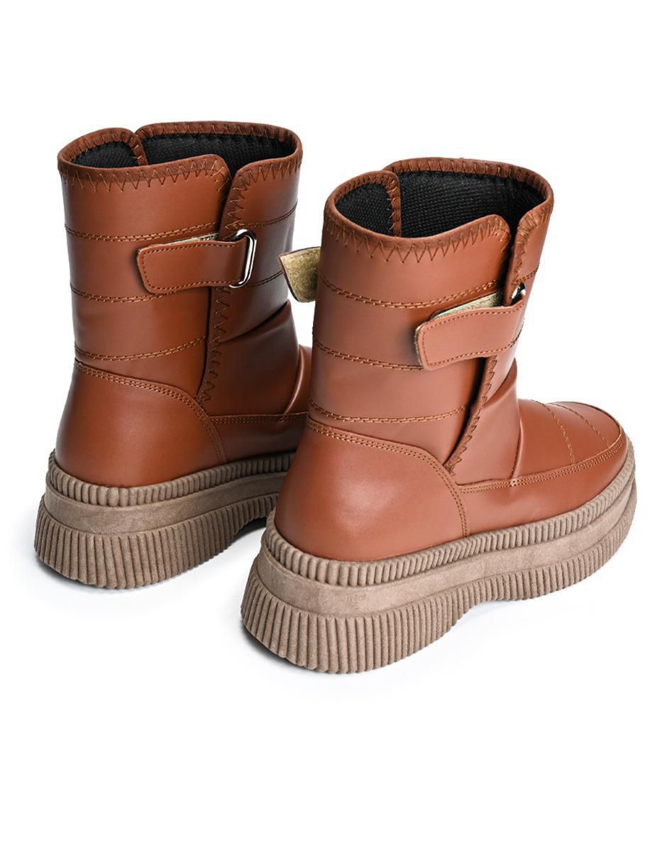 Bota para lluvia arriba del tobillo para mujer 6