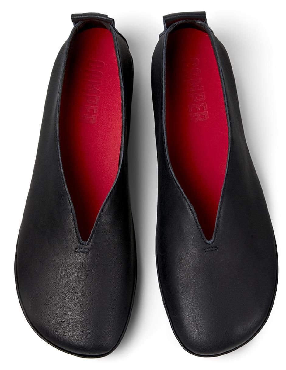 Balerina Right Nina de piel para mujer 3
