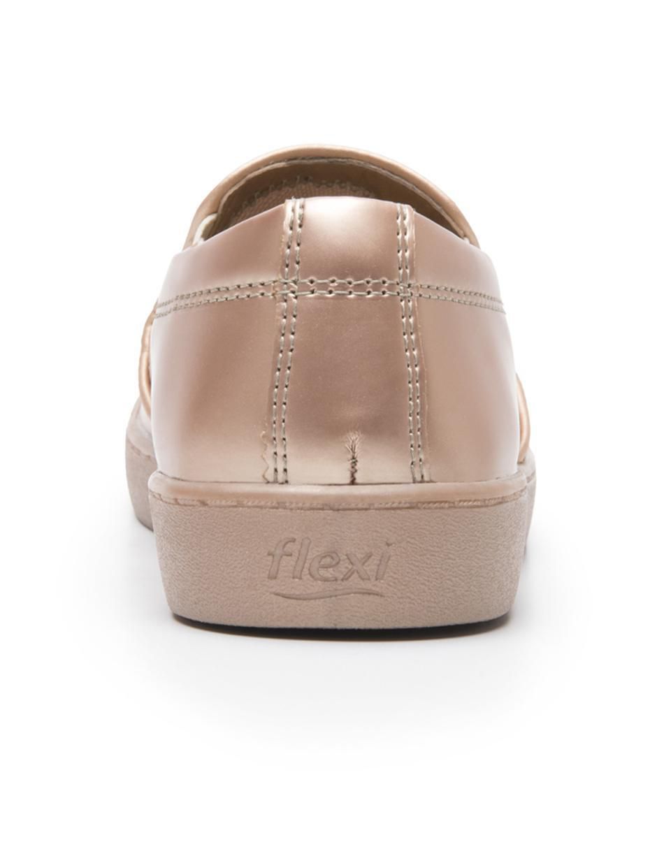 "zapato" flexi tenis "de" piel "para mujer"