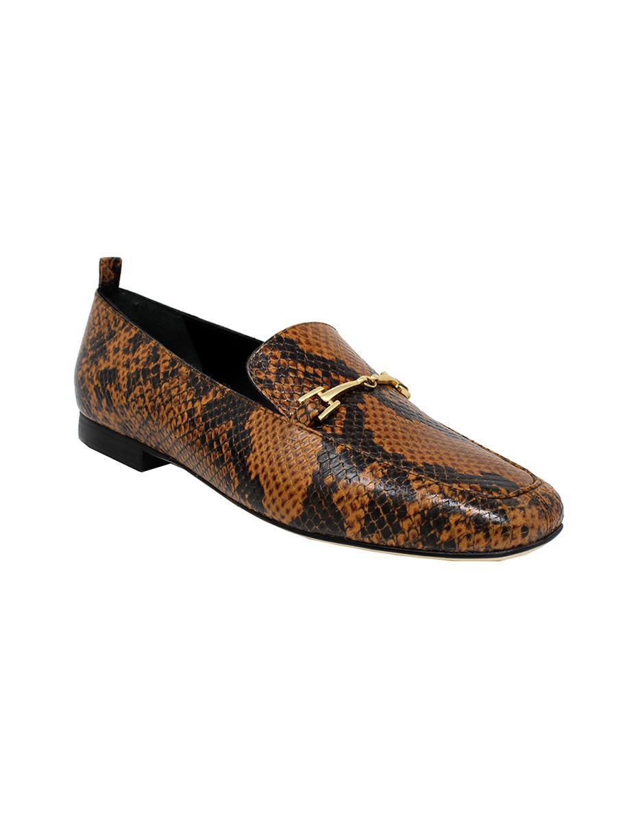 Mocasín Fany de piel para mujer