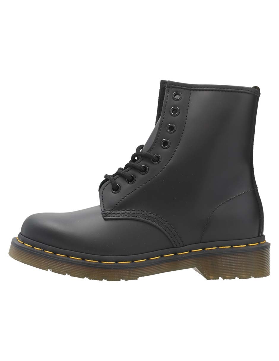 Bota arriba del tobillo de cuero para mujer