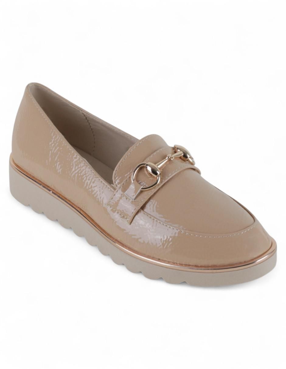 Zapato Rbvegano de charol para mujer