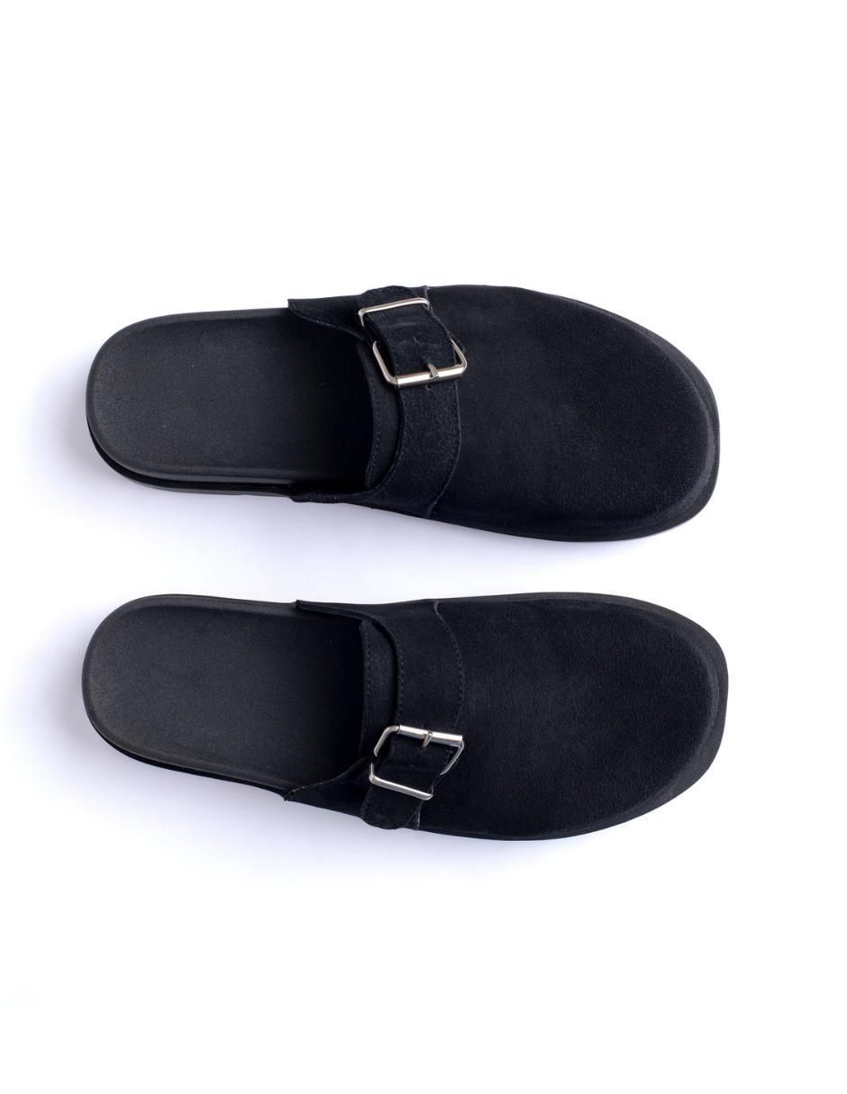 Zueco de gamuza para mujer 2