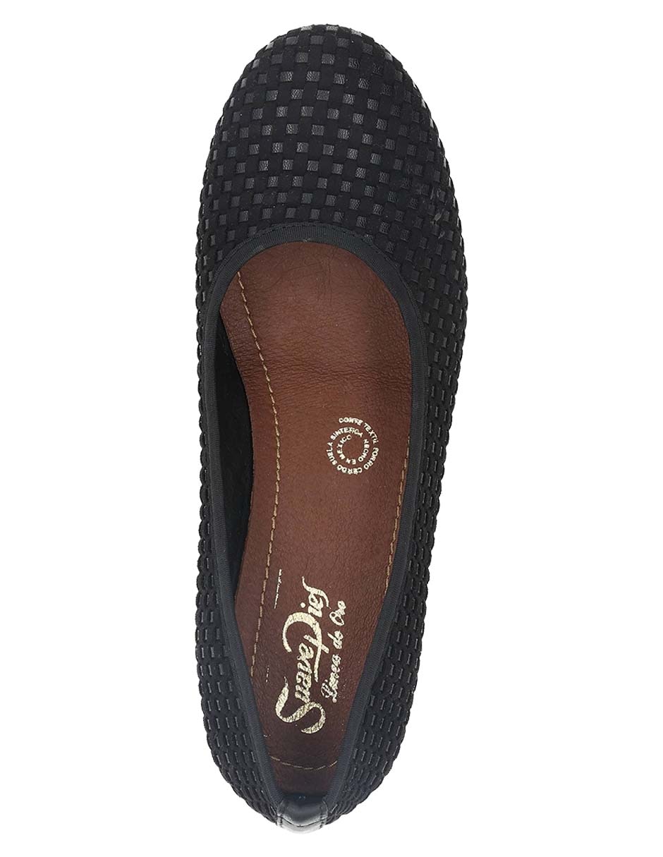 Zapatilla de piel para mujer 5