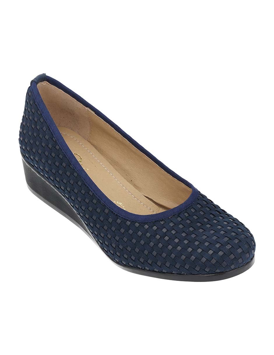 Zapatilla de piel para mujer
