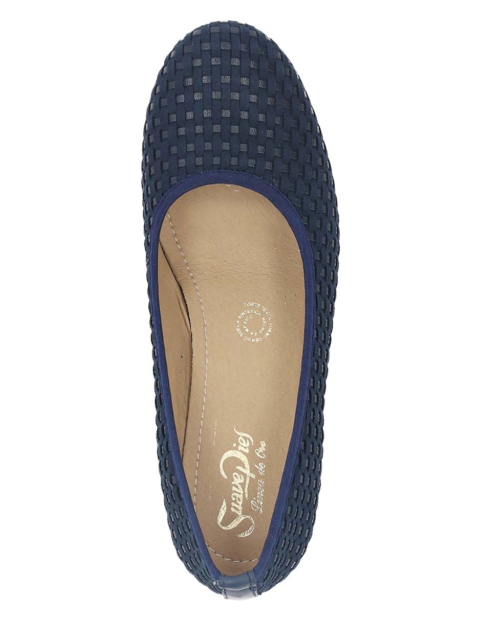 Zapatilla de piel para mujer 5