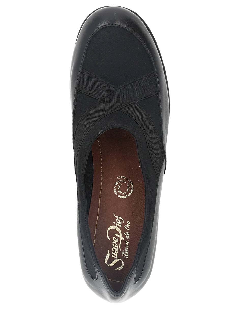Zapatilla de piel para mujer 5