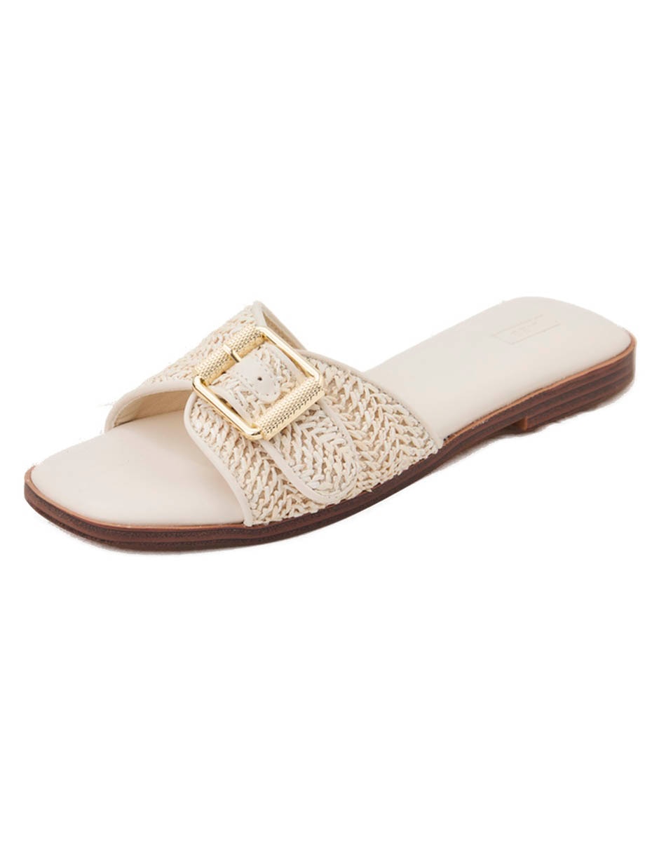 Sandalia plana para mujer 6