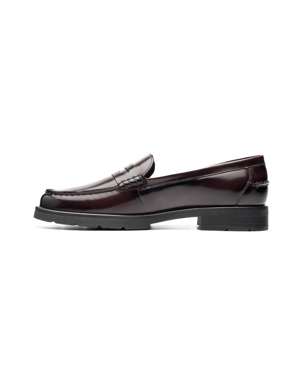 Mocasín Semivestir de piel para mujer 7