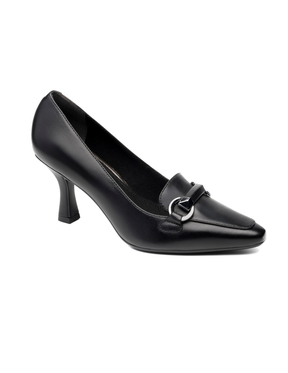Zapatilla piel