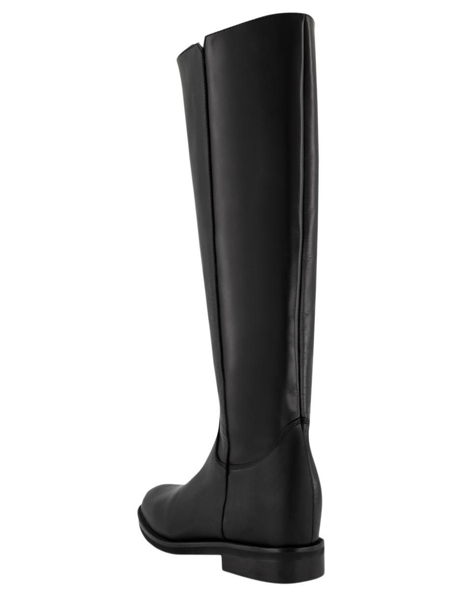 Bota abajo de la rodilla de piel para mujer 3