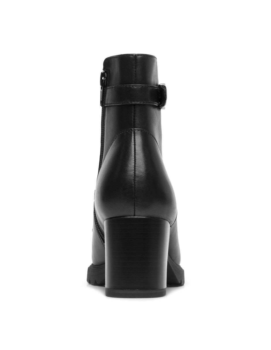 Bota arriba del tobillo de piel para mujer 3