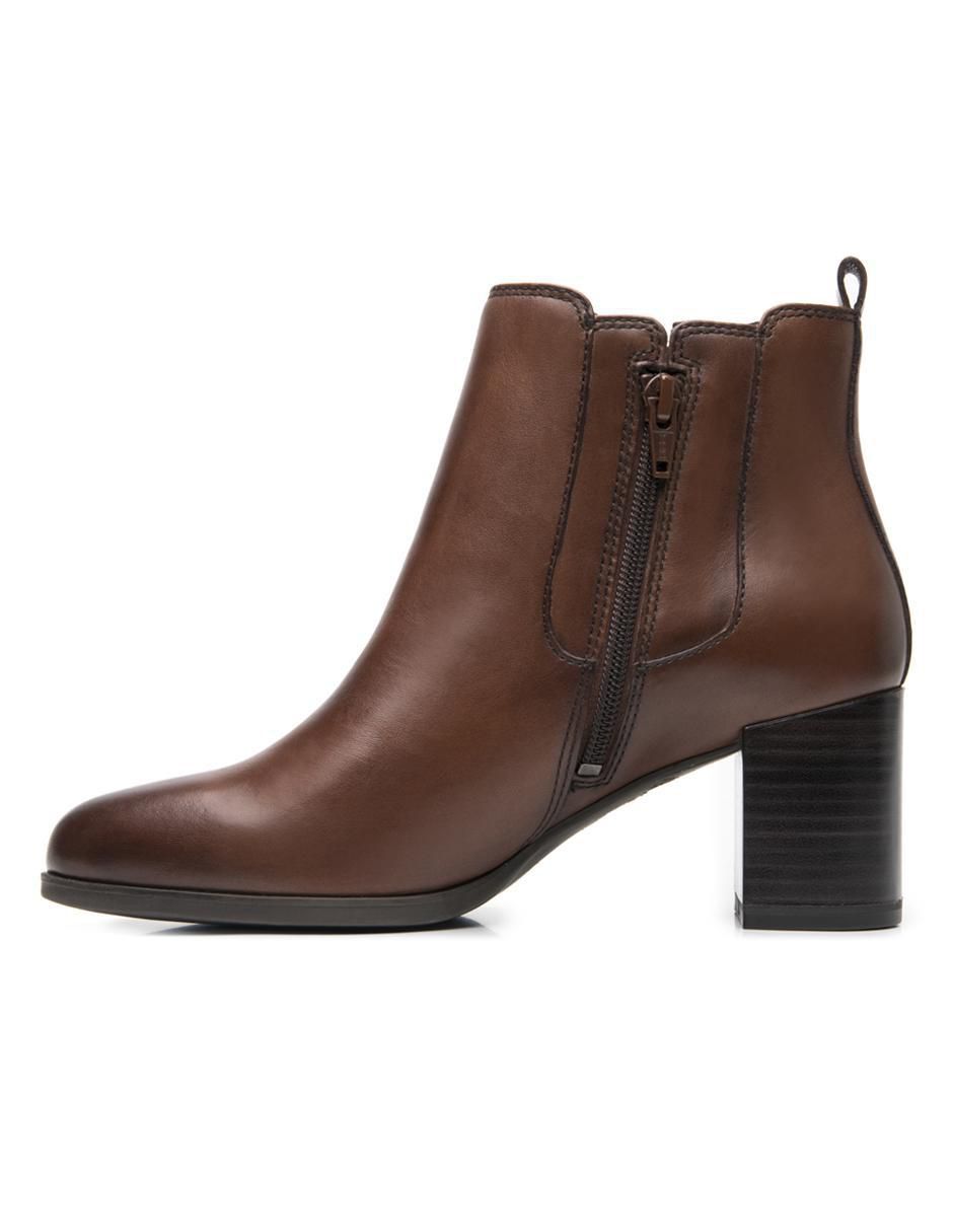 Bota arriba del tobillo flexi sin familia o colección  "de" piel "para mujer"