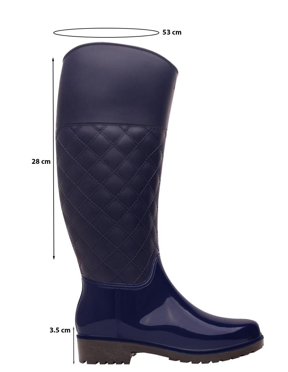 Bota para lluvia abajo de la rodilla dorothy gaynor no aplica "de" sintético "para mujer"