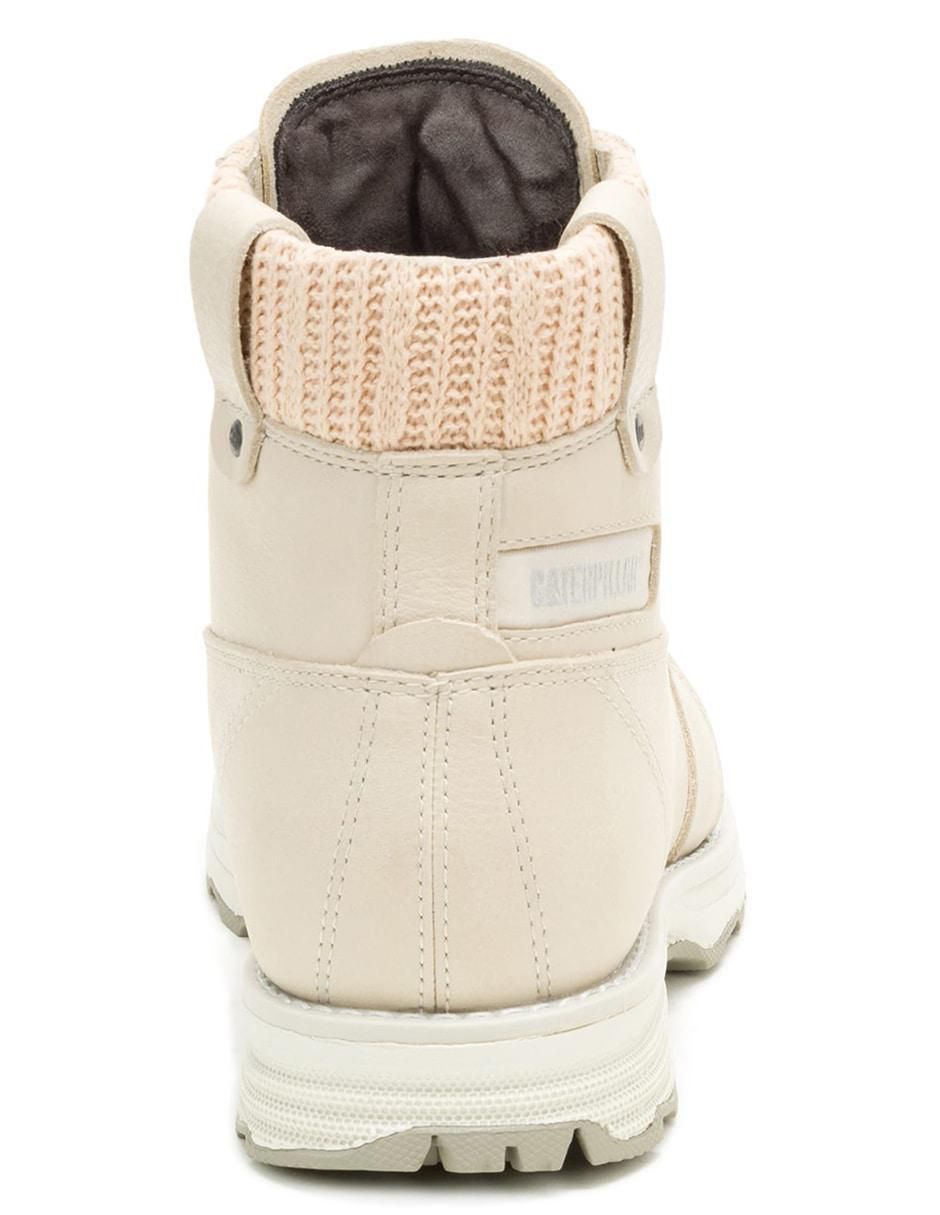 Bota al tobillo de piel para mujer 4