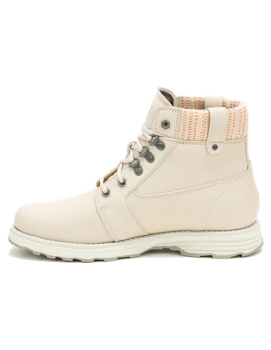 Bota al tobillo de piel para mujer 5