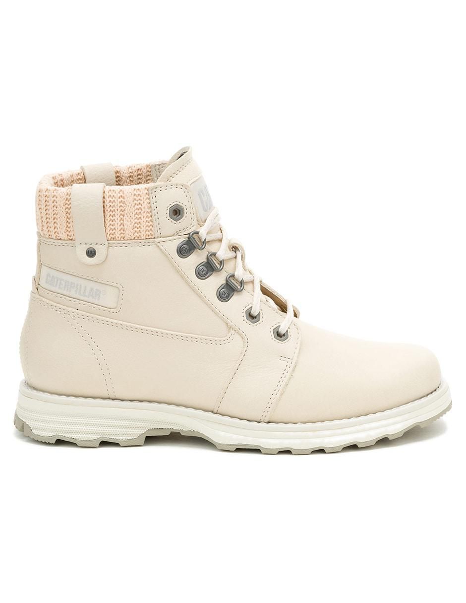 Bota al tobillo de piel para mujer 6