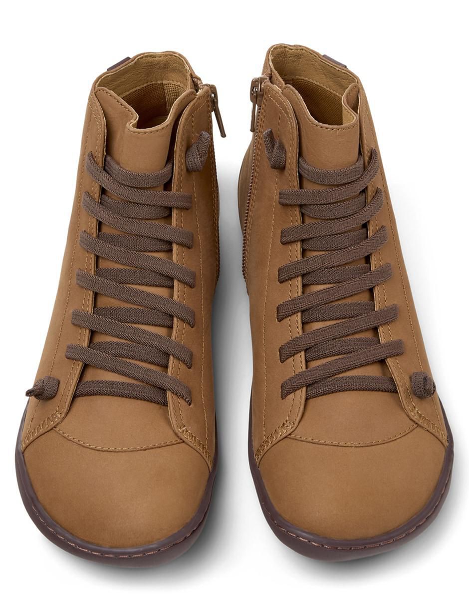 Bota arriba del tobillo peu cami de piel para mujer 2