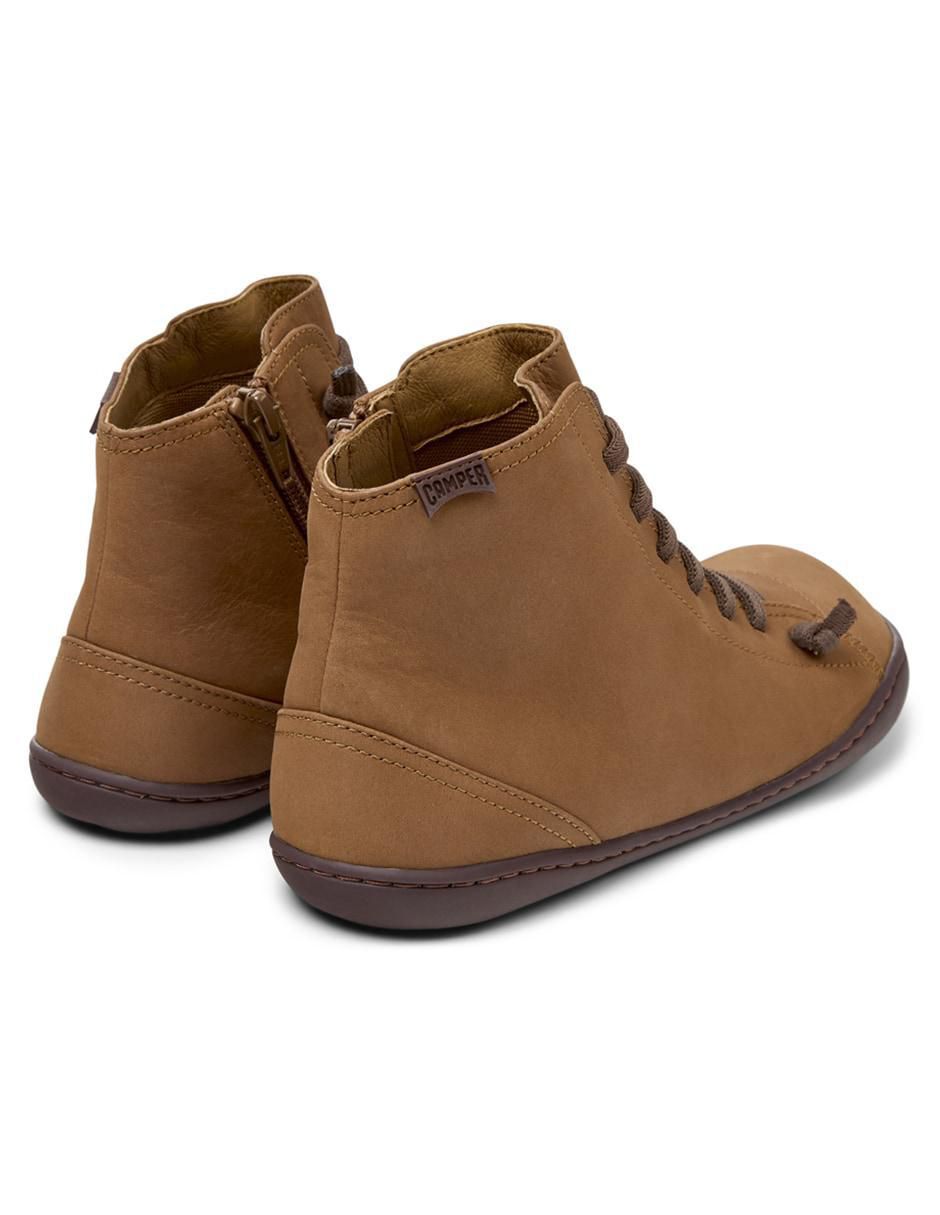 Bota arriba del tobillo peu cami de piel para mujer 5