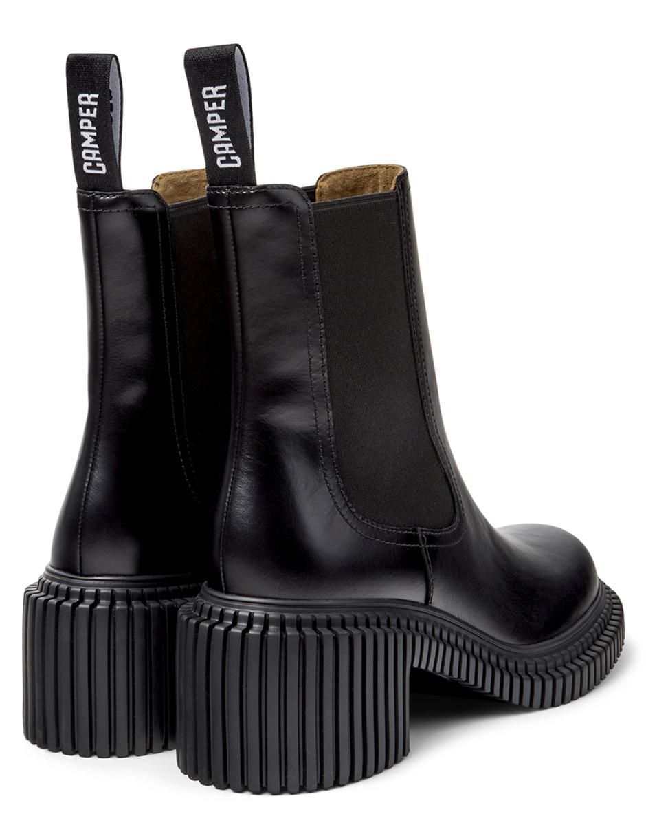 Bota arriba del tobillo pix london de piel para mujer 4
