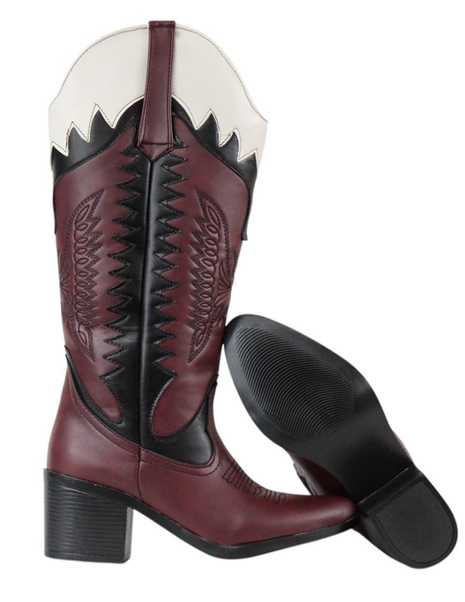 Bota cowboy abajo de la rodilla para mujer 3